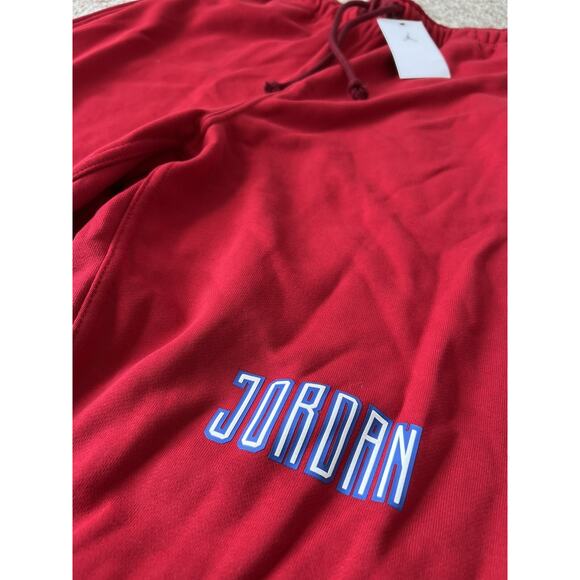 Nike Jordan Men's XL Sport DNA Jogger Athletic Sweat Pants Gym Red DM3231-687 - Picture 3 of 6